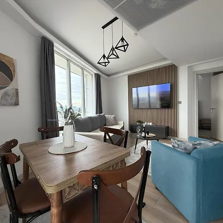 Cevahir Luxury Free Parking Skyline View Апартаменты *