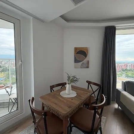Cevahir Luxury Free Parking Skyline View Апартаменты Скопье