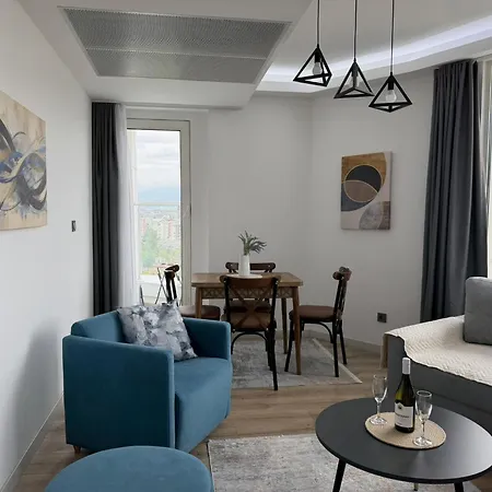 Cevahir Luxury Free Parking Skyline View Апартаменты Скопье
